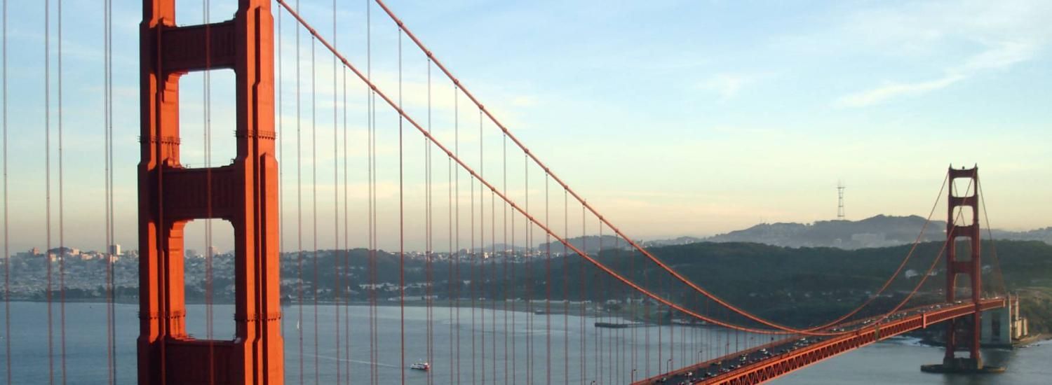 Golden Gate Bridge, San Fransisco.