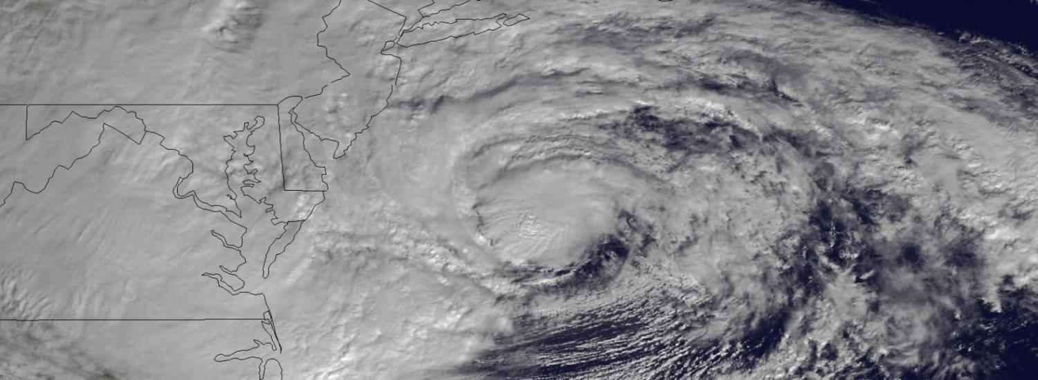 Hurricane Sandy on 10-29-12