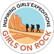 Girls on a rock logo