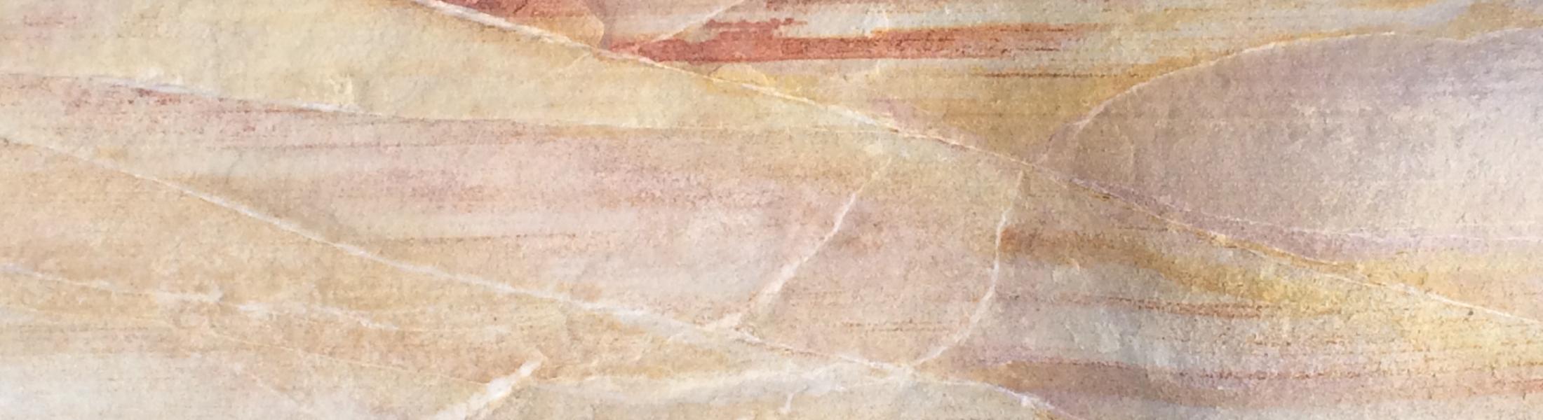 closeup of sandstone surface