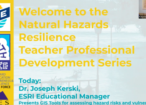 Teacher PD Series: Fall Natural Hazards with with Dr. Joseph Kerski