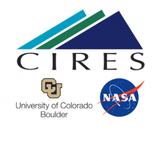CIRES, CU, NASA logos