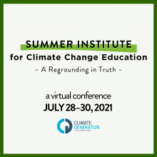 Summer Institute for Climate Change Education
