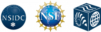 NSIDC, NSF, EarthCube logos
